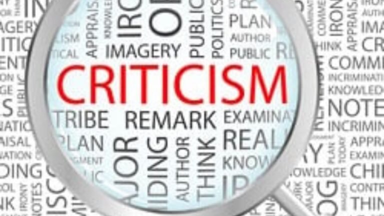 Criticism
