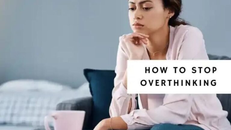 Overthinking To Stop It.