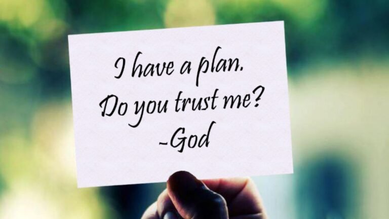 Plans Of God